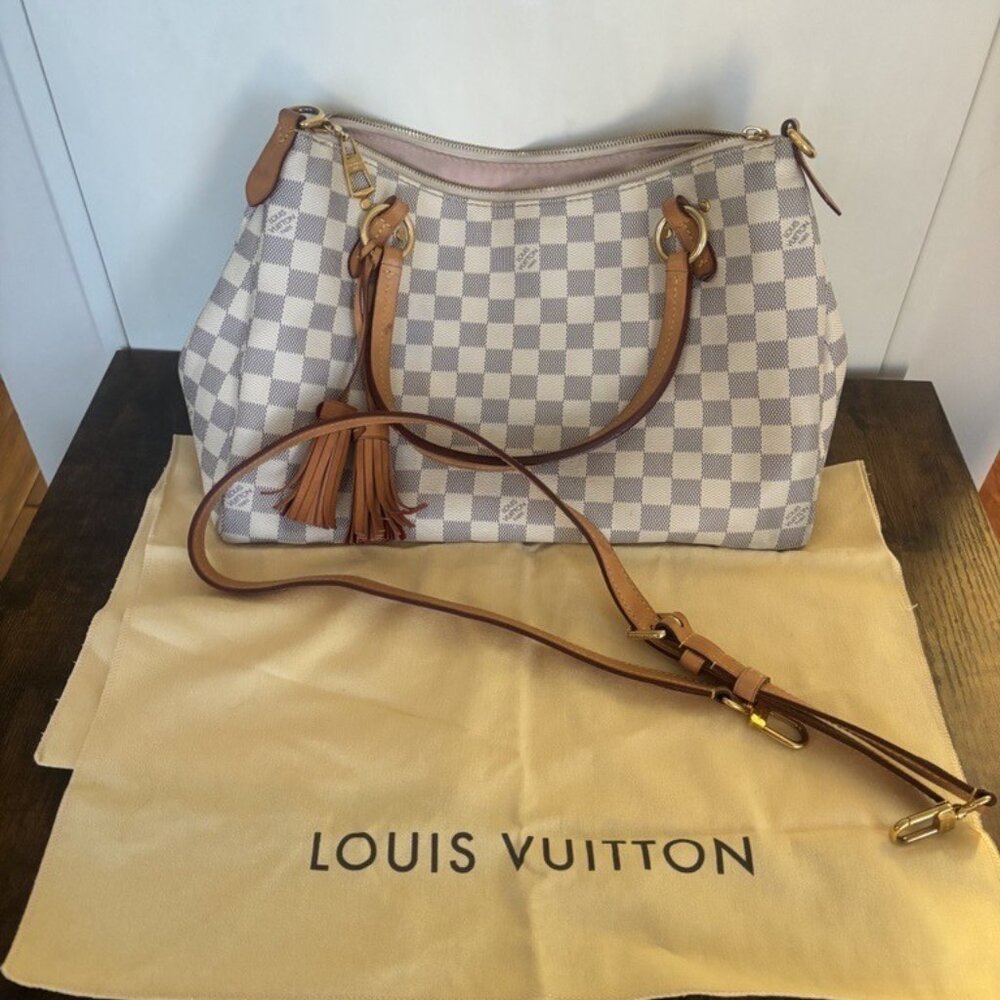 Louis Vuitton Damier Azur Lymington bag